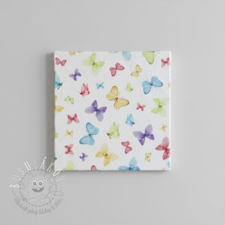 Dekoračná látka premium Butterfly Magic Fly digital print