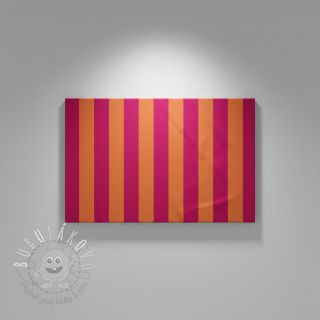 Dekoračná látka premium Joyful Basic Stripe pink digital print