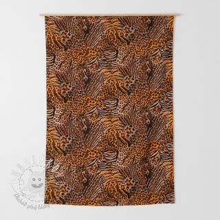 Dekoračná látka premium Animal Skin Mix digital print