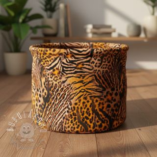 Dekoračná látka premium Animal Skin Mix digital print