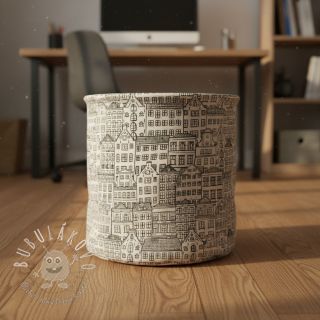 Dekoračná látka Linenlook Townhouse Fine Line