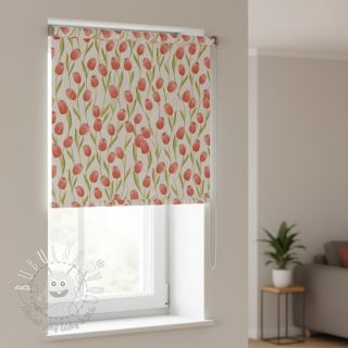 Dekoračná látka premium Hand Drawn Tulip