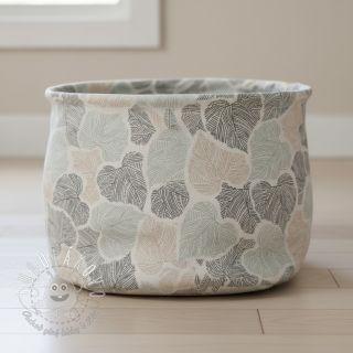 Dekoračná látka premium Botanic Heart Leaf