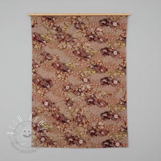 Dekoračná látka jacquard Nuage allover rouge