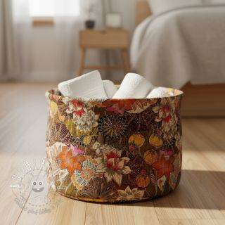 Dekoračná látka jacquard Opium allover or