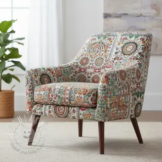 Dekoračná látka jacquard Ethnic multico