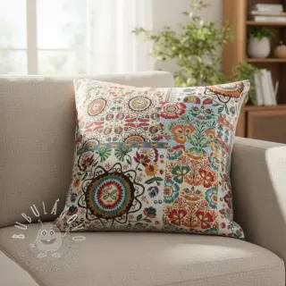 Dekoračná látka jacquard Ethnic multico
