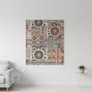 Dekoračná látka jacquard Ethnic multico