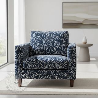 Dekoračná látka jacquard Anthéa bleu