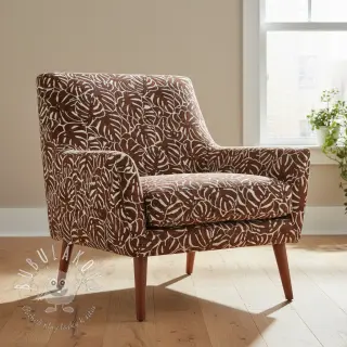 Dekoračná látka jacquard Anthéa terracotta