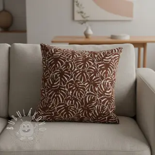 Dekoračná látka jacquard Anthéa terracotta