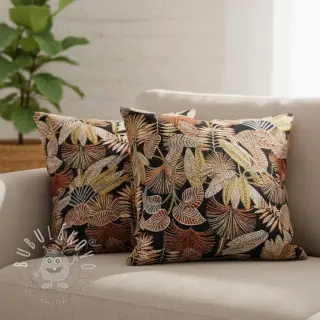 Dekoračná látka jacquard Mayorque noir