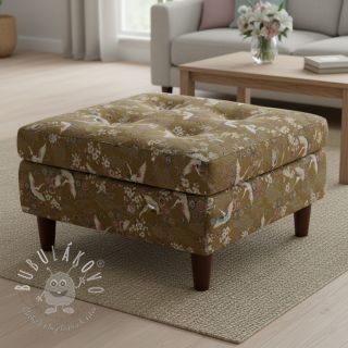 Dekoračná látka jacquard Grues or