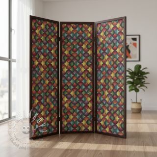 Dekoračná látka GOBELIN PREMIUM Graphic Wave Scale