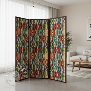 Dekoračná látka GOBELIN PREMIUM Graphic Diamond Line