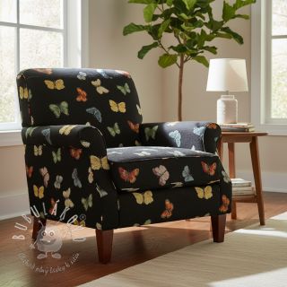 Dekoračná látka GOBELIN PREMIUM Happy Butterfly Mix