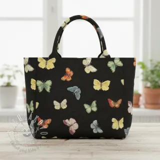 Dekoračná látka GOBELIN PREMIUM Happy Butterfly Mix