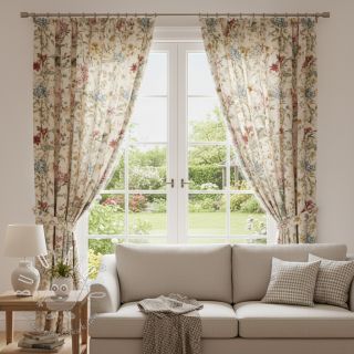 Dekoračná látka Linenlook premium Flower Dreamy Field digital print