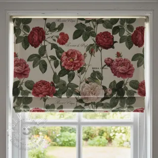 Dekoračná látka Linenlook premium Vintage Rose Garden digital print