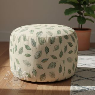 Dekoračná látka Handpainted Leaf Art digital print