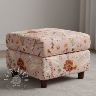 Dekoračná látka Dried Flower Romance digital print