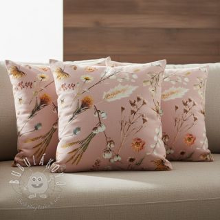 Dekoračná látka Dried Flower Romance digital print