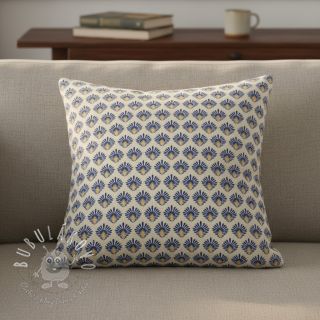 Dekoračná látka Linenlook Graphic Peacock