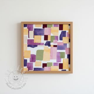 Dekoračná látka Carula square digital print