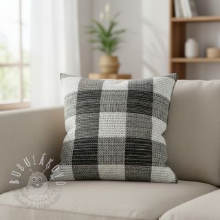 Dekoračná látka jacquard TWEED allover graphite