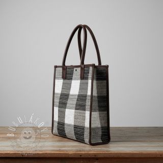 Dekoračná látka jacquard TWEED allover graphite