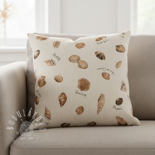 Dekoračná látka Linenlook Sea shell path