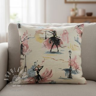 Dekoračná látka jacquard Triomphe blanc