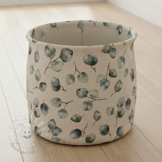 Dekoračná látka Linenlook Eucalyptus watercolour branch