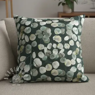 Dekoračná látka Eucalyptus boho leaf digital print