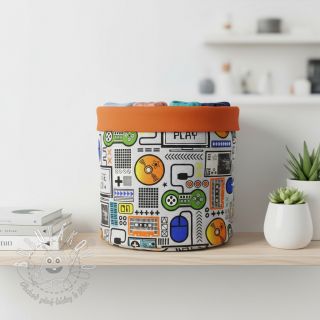 Dekoračná látka premium Game computer