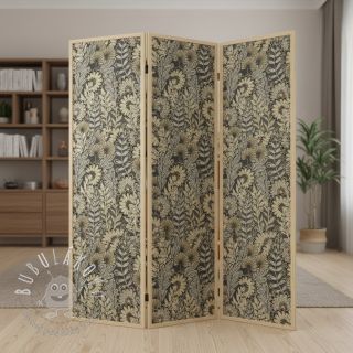 Dekoračná látka jacquard Boho leaves