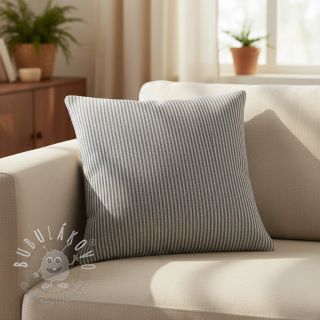 Dekoračná látka DOBBY Colored stripe navy blue