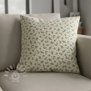 Dekoračná látka Linenlook premium Black Olive