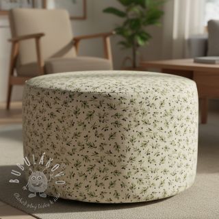 Dekoračná látka Linenlook premium Black Olive