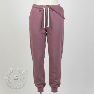 Teplákovina počesaná faded blueberry