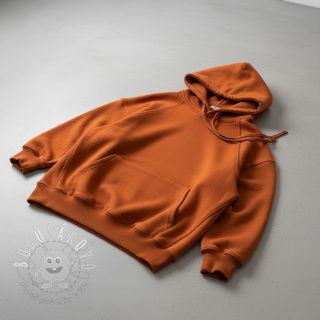 Teplákovina počesaná brick