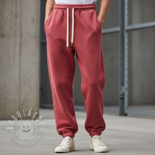 Teplákovina spiced coral ORGANIC