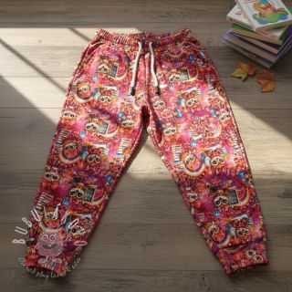 Teplákovina Big eyes design A digital print