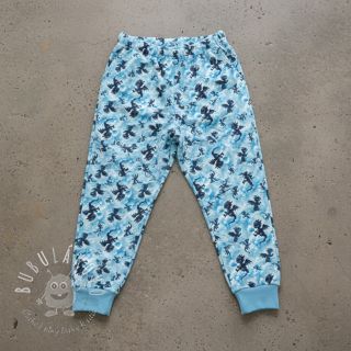 Teplákovina počesaná JOGGING Dragons design C digital print