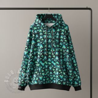 Teplákovina počesaná JOGGING Colour me design A digital print