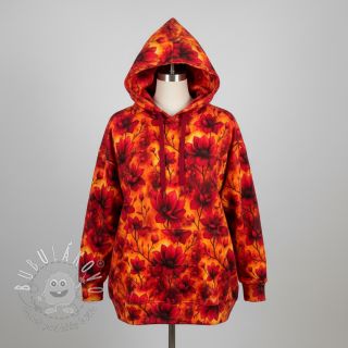 Teplákovina Flower galaxy design A digital print