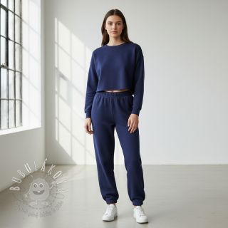 Teplákovina DENIM dark blue