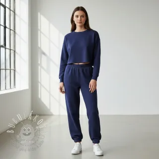Teplákovina DENIM dark blue