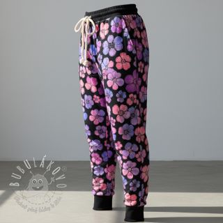 Teplákovina Flower Mia digital print