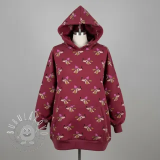 Teplákovina Dogs and hearts red